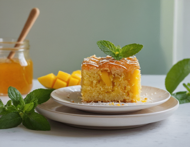 Easy Mango Snack Cake