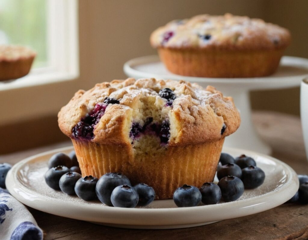Blueberry Muffin Cake