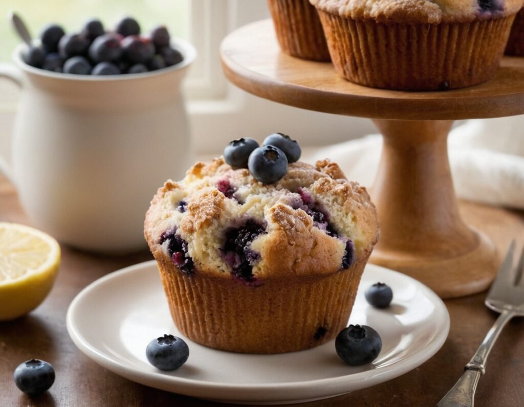 Blueberry Muffin Cake